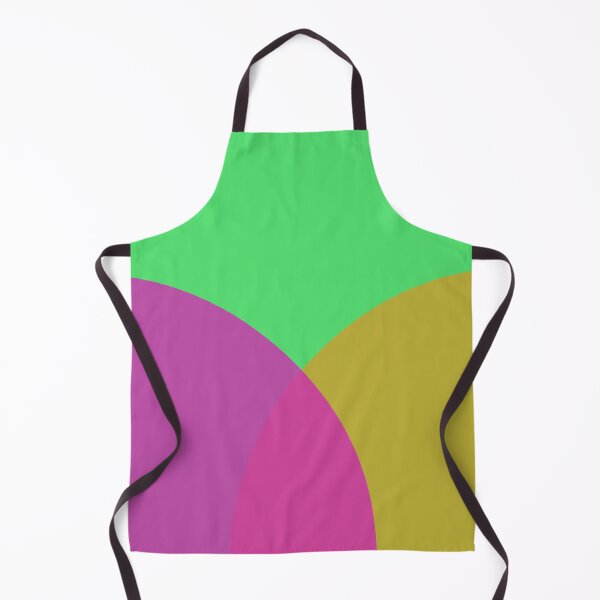 Item preview, Tricolor Gradient Overlap Circles Simple Geometry Pattern designed and sold by EvergreenMotifs.