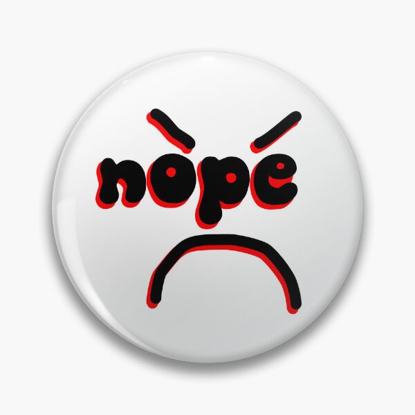 Item preview, nope designed and sold by SamInAJam.