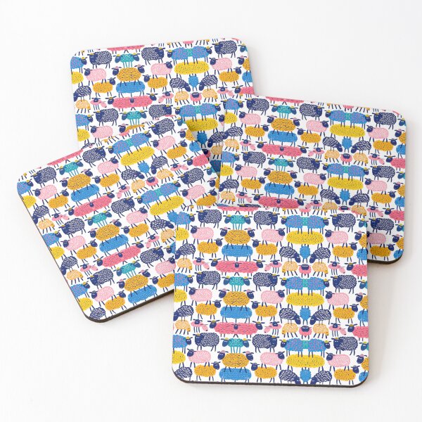 Item preview, Neon Dream Sheep designed and sold by DesignVistaHub.