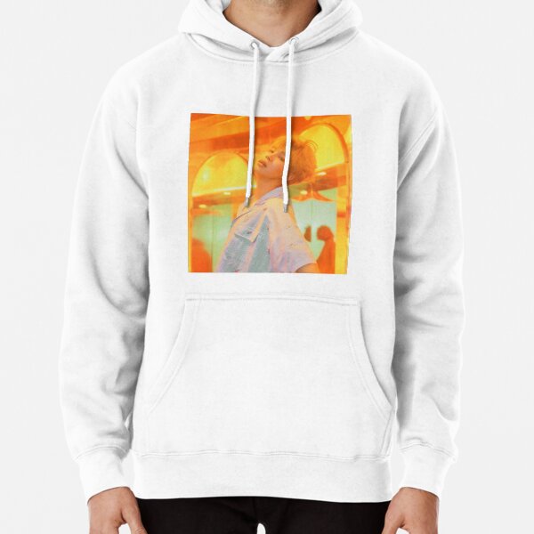 Jimin orange hoodie best sale