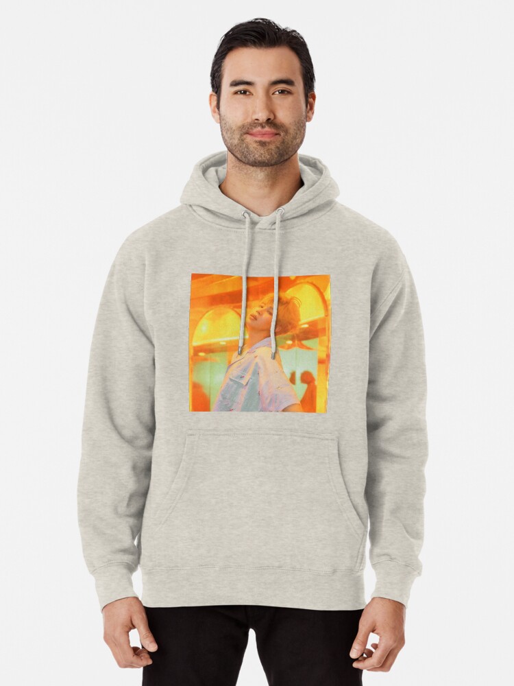 jimin orange hoodie