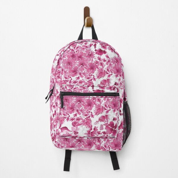 Item preview, Pink Flowers Floral Pattern Watercolor designed and sold by Jaana Day.