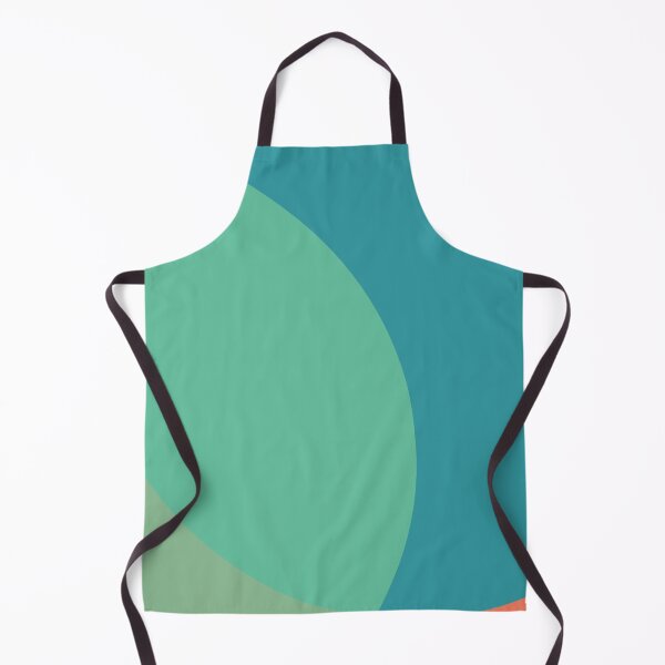 Item preview, Tricolor Gradient Overlap Circles Simple Geometry Pattern designed and sold by EvergreenMotifs.
