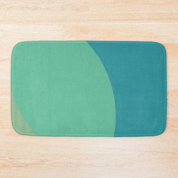 Item preview, Tricolor Gradient Overlap Circles Simple Geometry Pattern designed and sold by EvergreenMotifs.