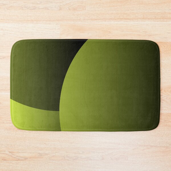 Item preview, Tricolor Gradient Overlap Circles Simple Geometry Pattern designed and sold by EvergreenMotifs.