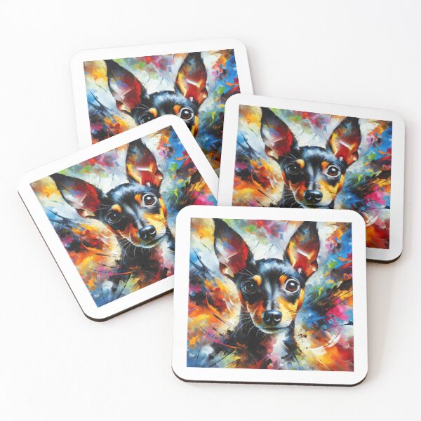 Item preview, Rat Terrier Painting designed and sold by TheAnimalZ00.