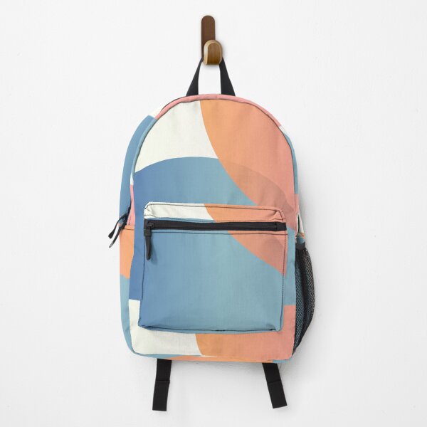 Item preview, Tricolor Gradient Overlap Circles Simple Geometry Pattern designed and sold by EvergreenMotifs.