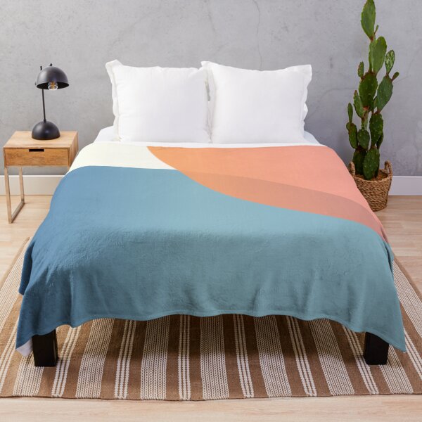 Item preview, Tricolor Gradient Overlap Circles Simple Geometry Pattern designed and sold by EvergreenMotifs.