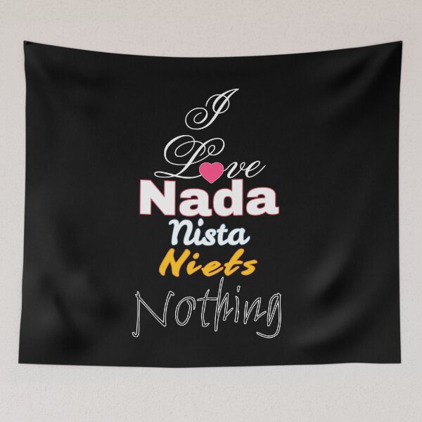 Item preview, I love nothing  designed and sold by Roxburylane.