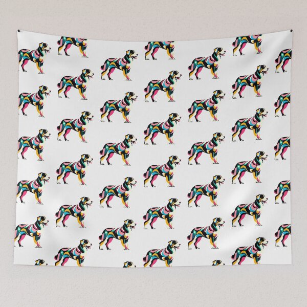 Item preview, Abstract Appenzeller Sennenhund  designed and sold by TheAnimalZ00.