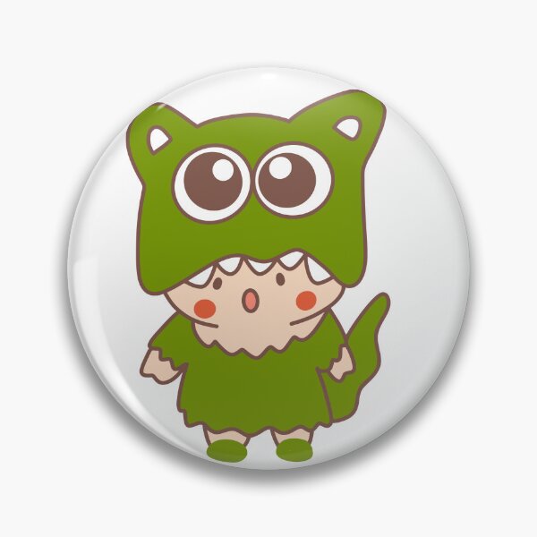 Item preview, Haato Theater "Green Monster" - Haato the Gang of salamander designed and sold by lazycat14.
