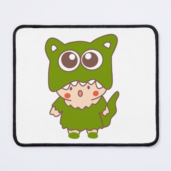 Item preview, Haato Theater "Green Monster" - Haato the Gang of salamander designed and sold by lazycat14.
