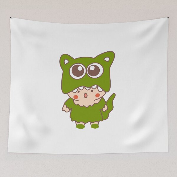 Item preview, Haato Theater "Green Monster" - Haato the Gang of salamander designed and sold by lazycat14.