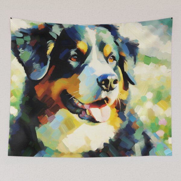 Item preview, Appenzeller Sennenhund Painting designed and sold by TheAnimalZ00.
