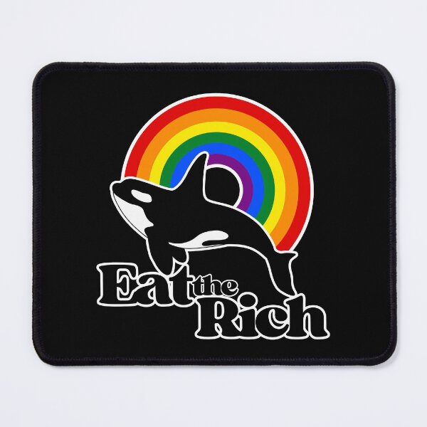 Item preview, Eat the Rich Orca Design designed and sold by InclusivePrints.