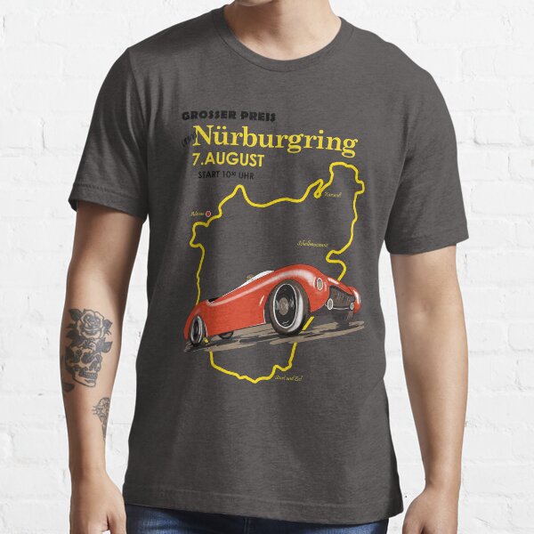 "Vintage Nurburgring Motor Racing" Tshirt for Sale by roguedesign