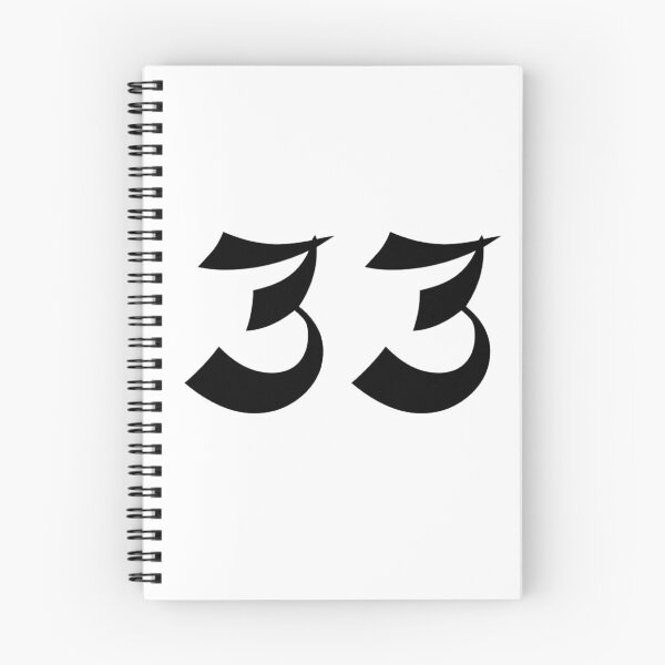 Item preview, 33, thirty-three, black, shangai designed and sold by Numbers-Art.