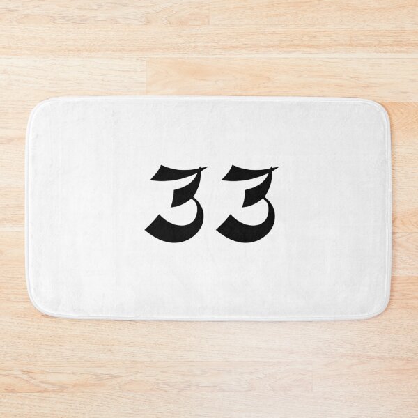 Item preview, 33, thirty-three, black, shangai designed and sold by Numbers-Art.