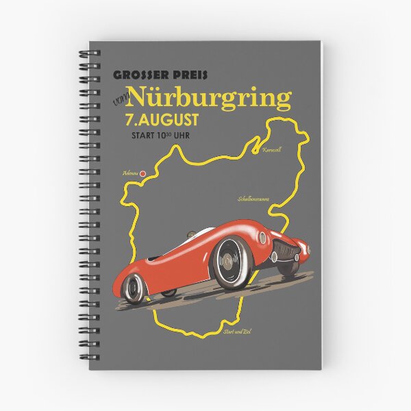 Item preview, Vintage Nurburgring Motor Racing designed and sold by rogue-design.