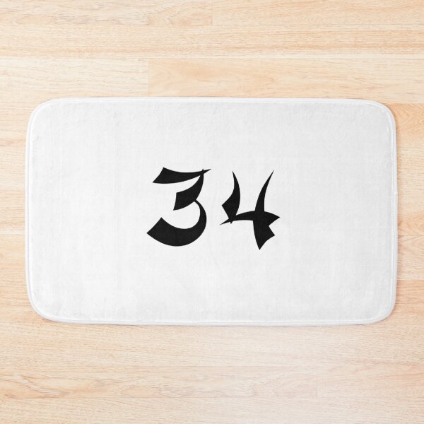 Item preview, 34, thirty-four, black, shangai designed and sold by Numbers-Art.