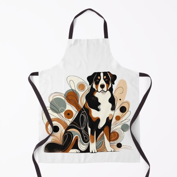 Item preview, Abstract Floral Appenzeller Sennenhund designed and sold by TheAnimalZ00.