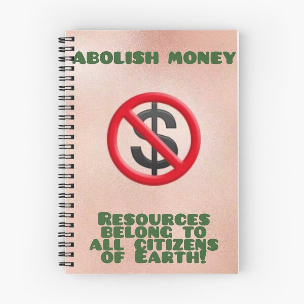 Item preview, Abolish Money (Gold Background) designed and sold by RadRaven.