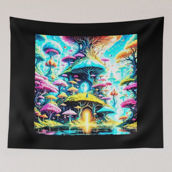 Item preview, Mushroom Paradise designed and sold by Kingcls.