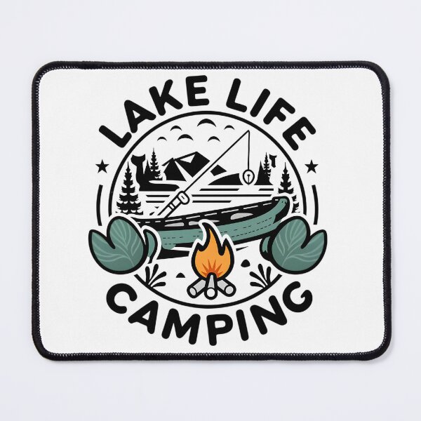 Item preview, lake life designed and sold by rajdigitalarts.