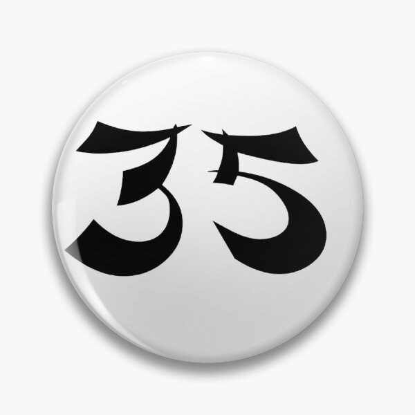 Item preview, 35, thirty-five, black, shangai designed and sold by Numbers-Art.