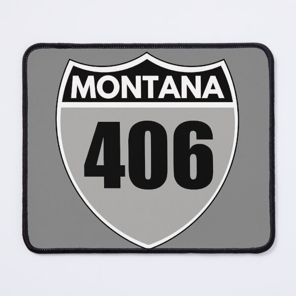 Item preview, Montana 406 (Interstate Sign Design) 02 designed and sold by Gilby-Designs.