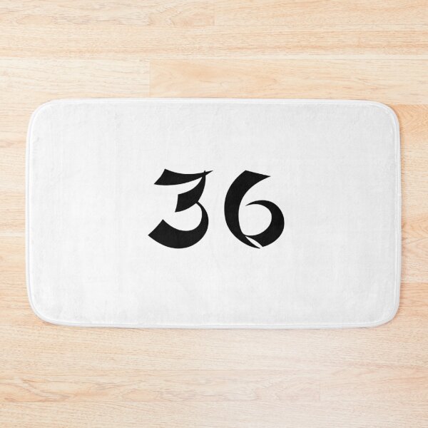Item preview, 36, thirty-six, black, shangai designed and sold by Numbers-Art.