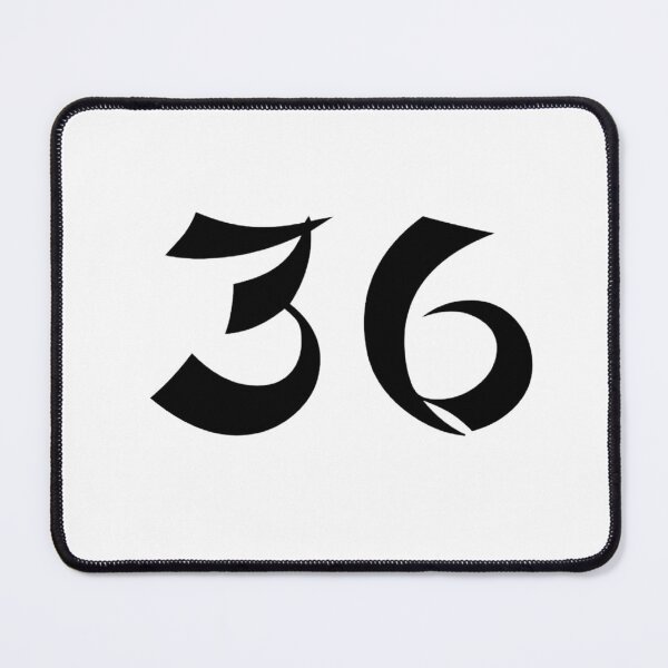 Item preview, 36, thirty-six, black, shangai designed and sold by Numbers-Art.