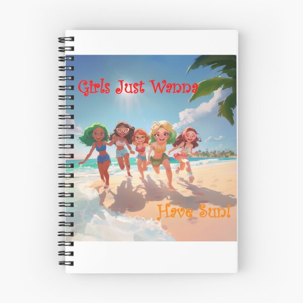 Item preview, Girls Just Wanna Have Sun! designed and sold by Joss-Designs.