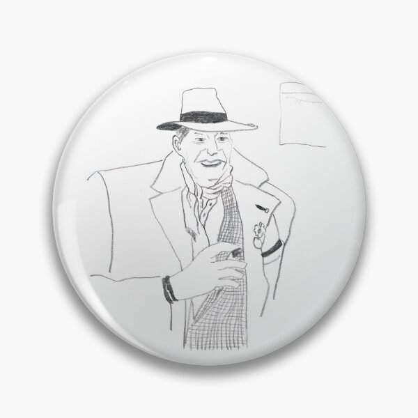 Item preview,  middle aged man with cigarette designed and sold by minigold.