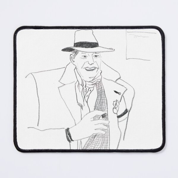 Item preview,  middle aged man with cigarette designed and sold by minigold.