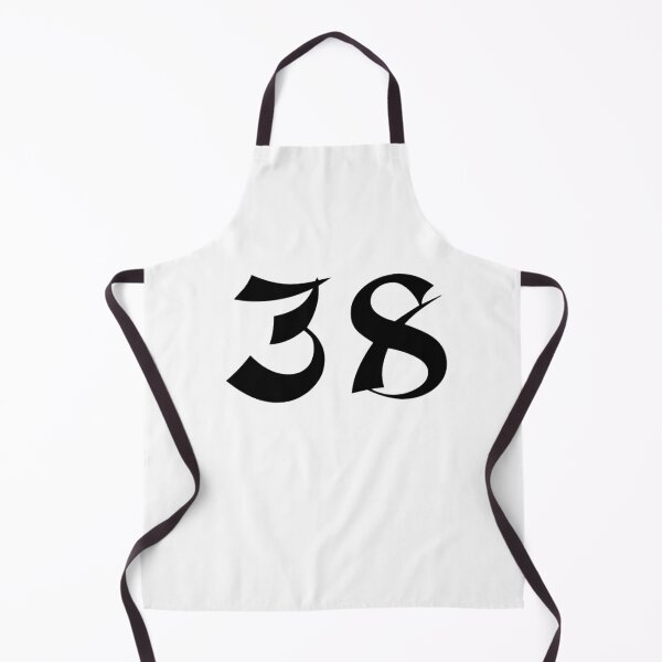 Item preview, 38, thirty-eight, black, shangai designed and sold by Numbers-Art.