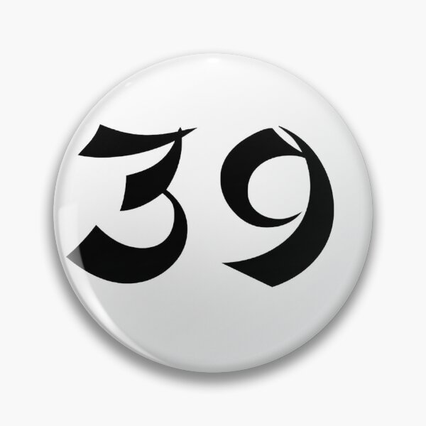 Item preview, 39, thirty-nine, black, shangai designed and sold by Numbers-Art.