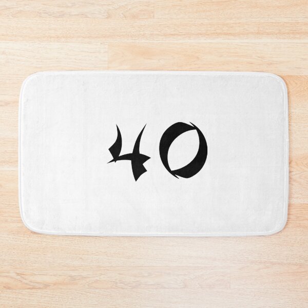 Item preview, 40, forty, black, shangai designed and sold by Numbers-Art.