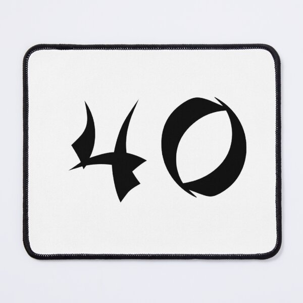 Item preview, 40, forty, black, shangai designed and sold by Numbers-Art.