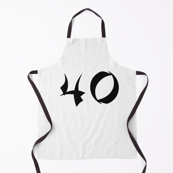 Item preview, 40, forty, black, shangai designed and sold by Numbers-Art.