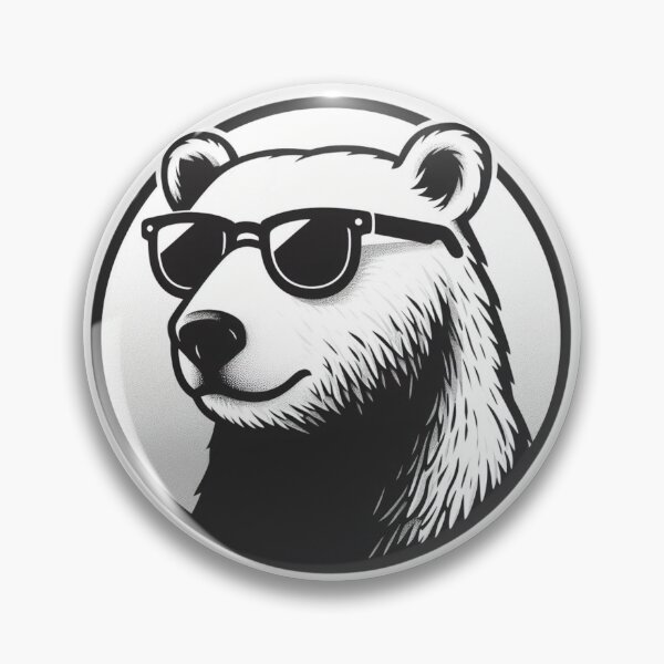 Item preview, Cool Polar Bear designed and sold by DrawingDoodler.
