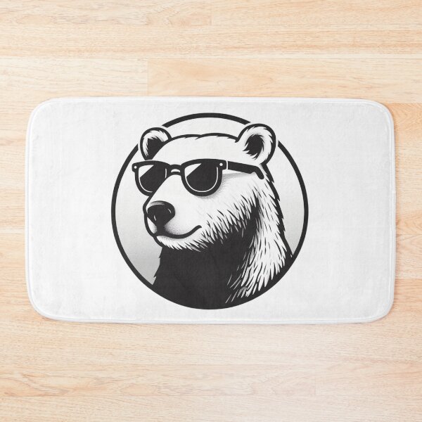 Item preview, Cool Polar Bear designed and sold by DrawingDoodler.