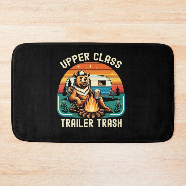 Item preview, Upper Class Trailer Camping Outdoor Trash Animal Camper designed and sold by Dressed For  Duty.