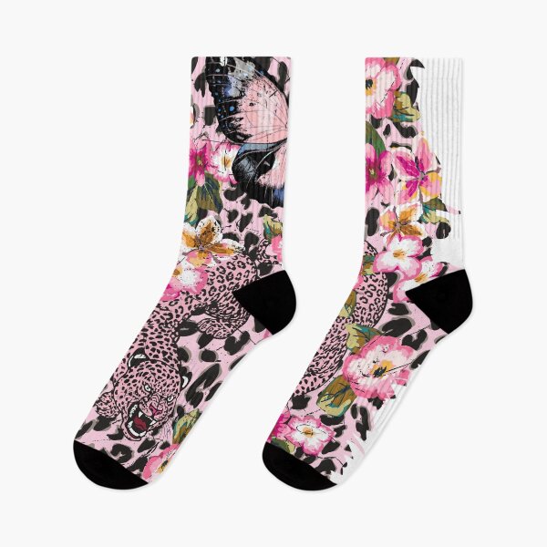 Item preview, Tiger & Flower-Pink Patterns designed and sold by PMSNshop.