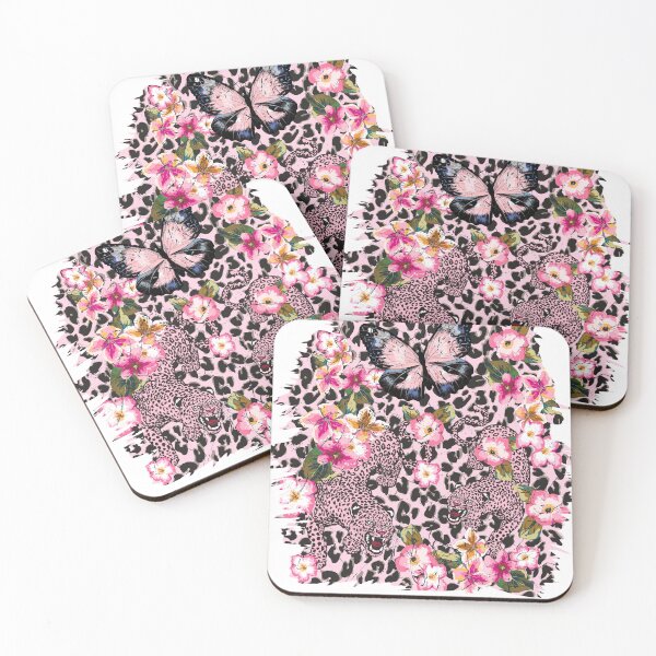 Item preview, Tiger & Flower-Pink Patterns designed and sold by PMSNshop.
