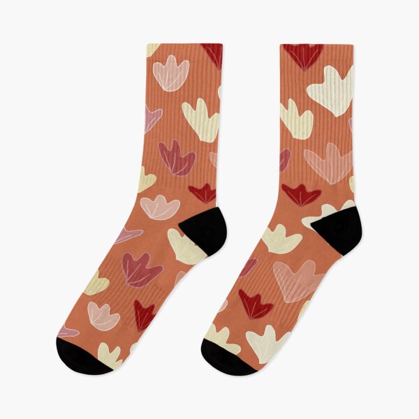 Item preview, Pretty leaves - coral designed and sold by SerahO.