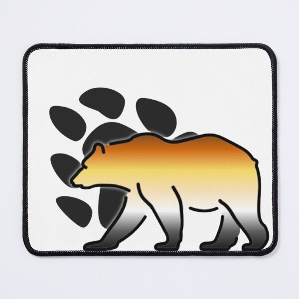 Item preview, GAY BEAR GRADIENT FLAG …bear (variant 2) designed and sold by VoltageStone.