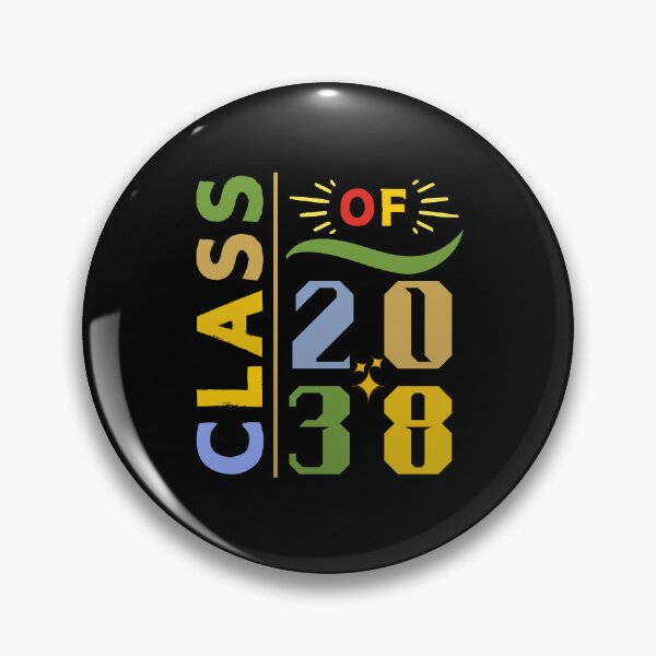 Item preview, Elementary School Students Class of 2038 Colorful Typographic Design designed and sold by Raise2Shine.