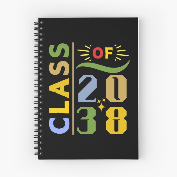 Item preview, Elementary School Students Class of 2038 Colorful Typographic Design designed and sold by Raise2Shine.
