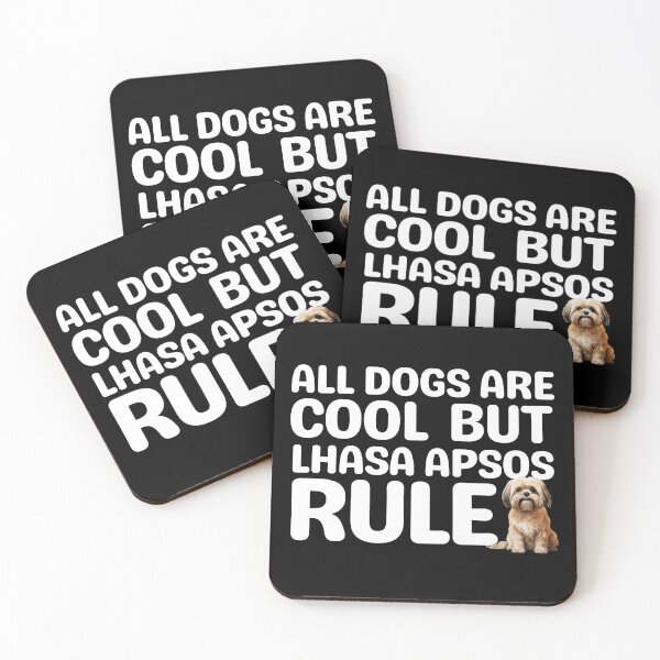 Item preview, Lhasa Apsos Rule  designed and sold by TheAnimalZ00.